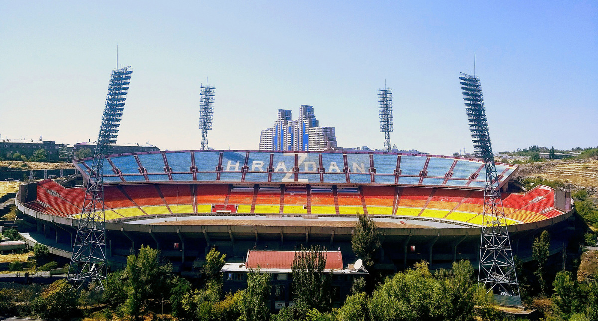 Авторы инициативы предлагали изменить название улицы Разданское ущелье, расположенной рядом со стадионом «Раздан». Фото: spyurk.cyou