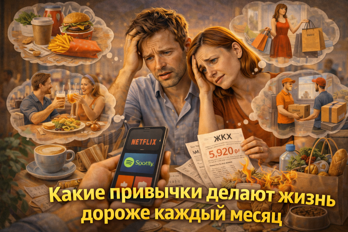 Какие привычки делают жизнь дороже каждый месяц