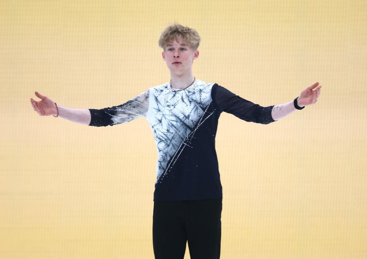      Никита Сарновский. Фото: соцсети фигуриста Фотография взята из открытых источников.