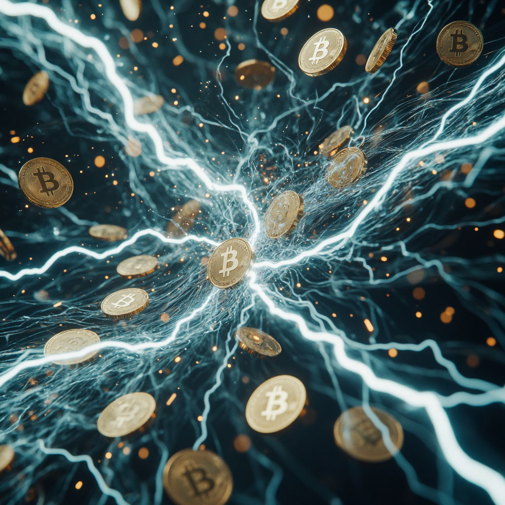 Электричество и деньги. Совместное фото с ИИ.