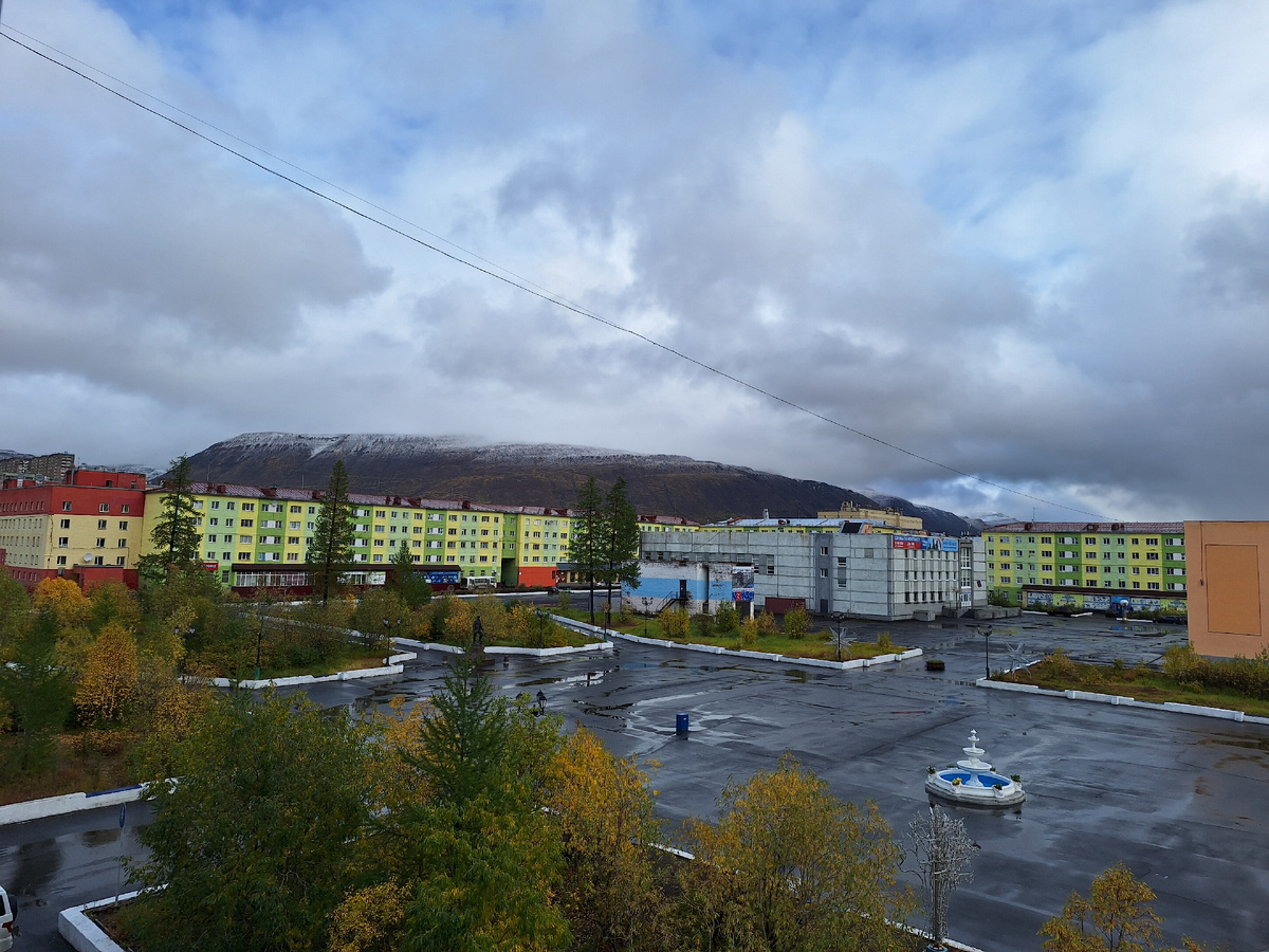 Вид на горы плато Путорана