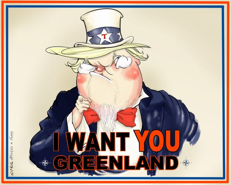 «Я хочу тебя, Гренландия!»