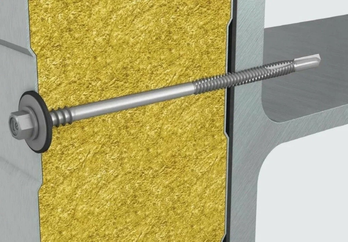 саморезы по металлу, стоковое фото из интренета