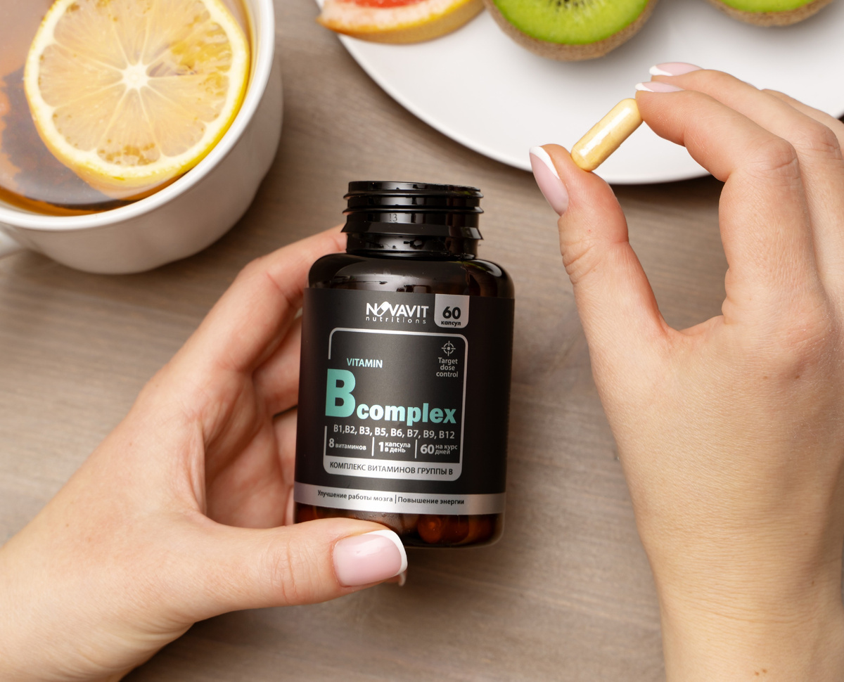 Витамины группы В от NOVAVIT nutritions