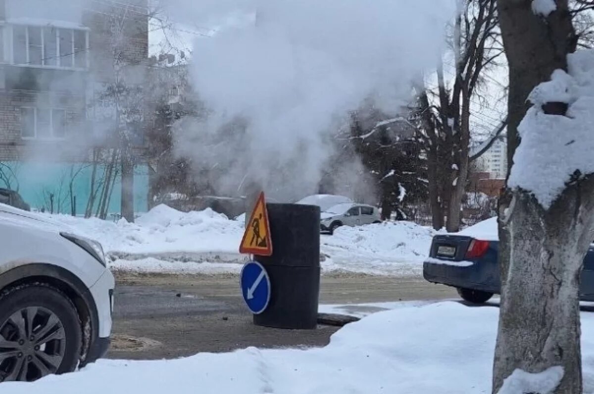    В Пензе завершили ремонт трубопровода на ул. Чкалова