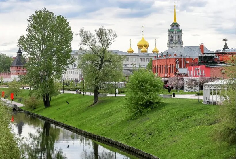     Вид на тульский Кремль. © РИА Новости. Виталий Белоусов