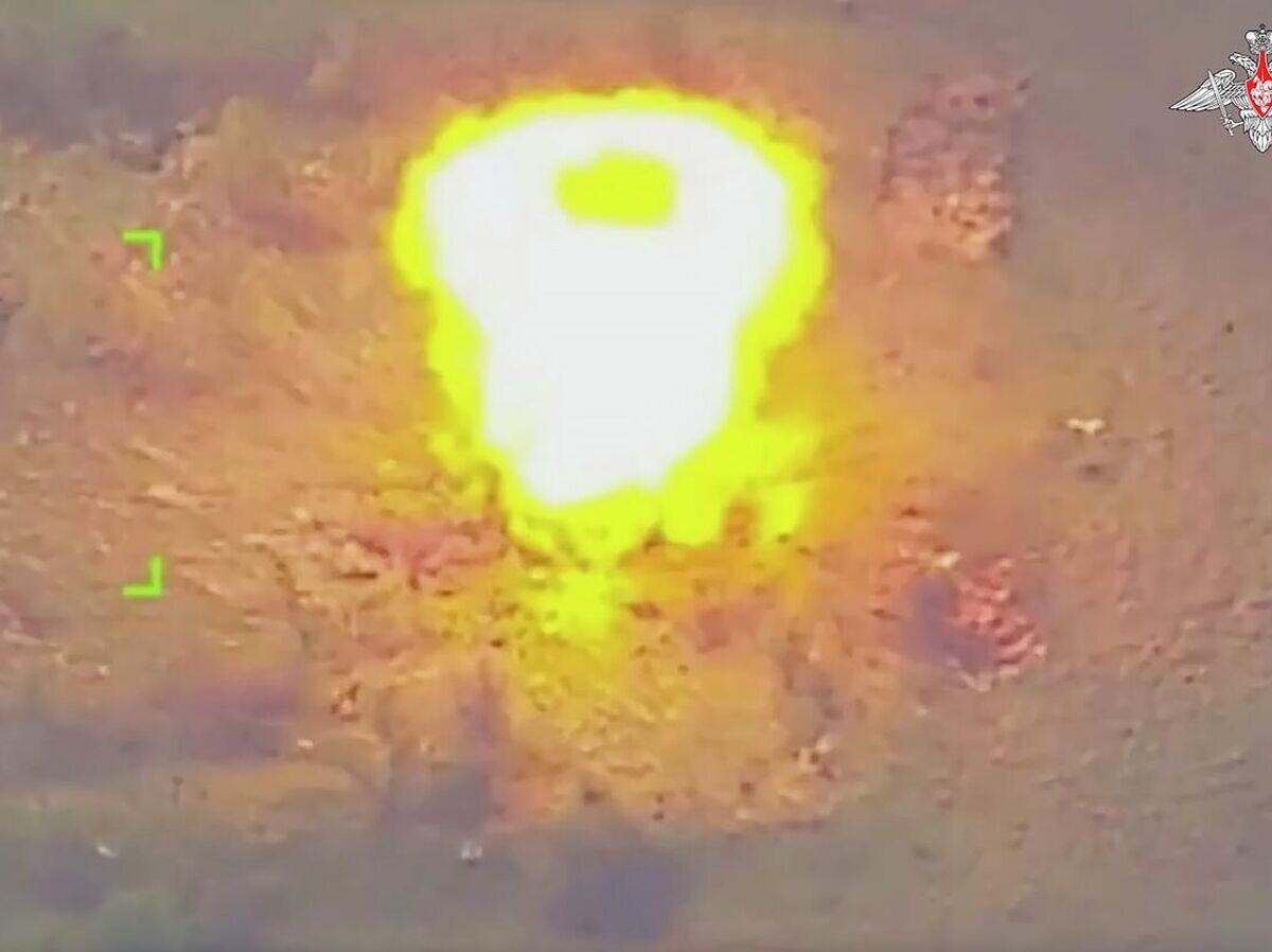    Расчет ОТРК "Искандер-М" точным попаданием уничтожил ЗРК "IRIS-T" в Днепропетровской области | © Минобороны России