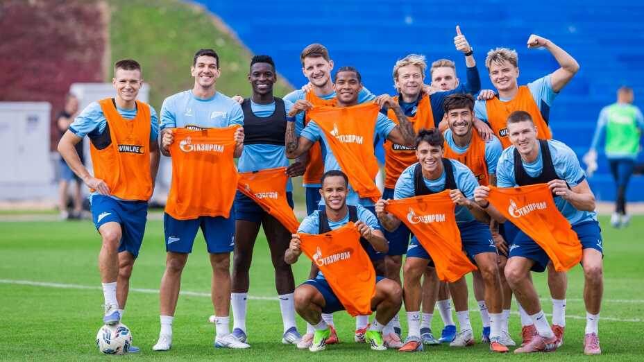    Футболисты «Зенита» готовятся к Зимнему Кубку РПЛ в хорошем настроении. Фото: ФК «Зенит»