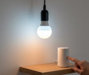 Интеграция ламп и датчиков через единый хаб позволяет автоматизировать свет во всем доме, обеспечивая стабильную работу даже при большом количестве устройств.  📷
