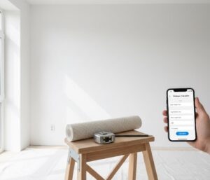    Инструменты для точного расчёта количества обоев.