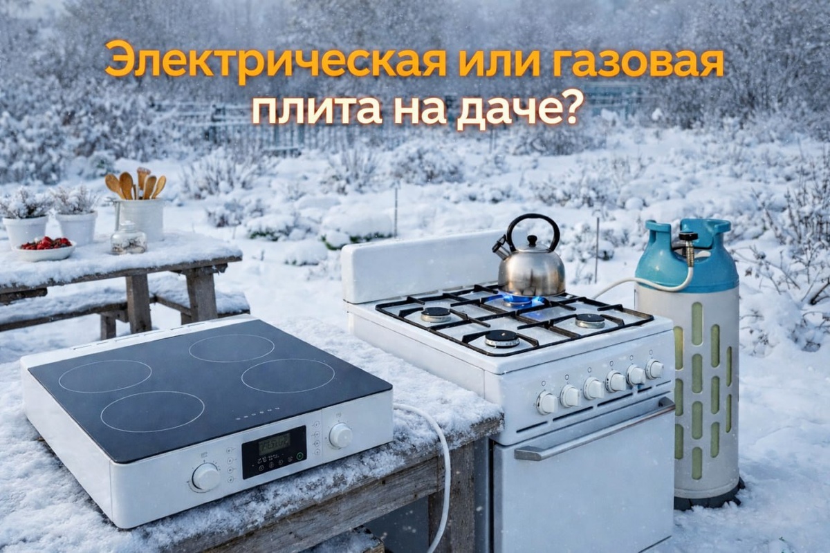Сколько же нервов, времени и денег мы теряем, упорствуя в неправильном выборе. Речь о главном помощнике на кухне — плите. Какая она должна быть на даче: электрическая или газовая? 