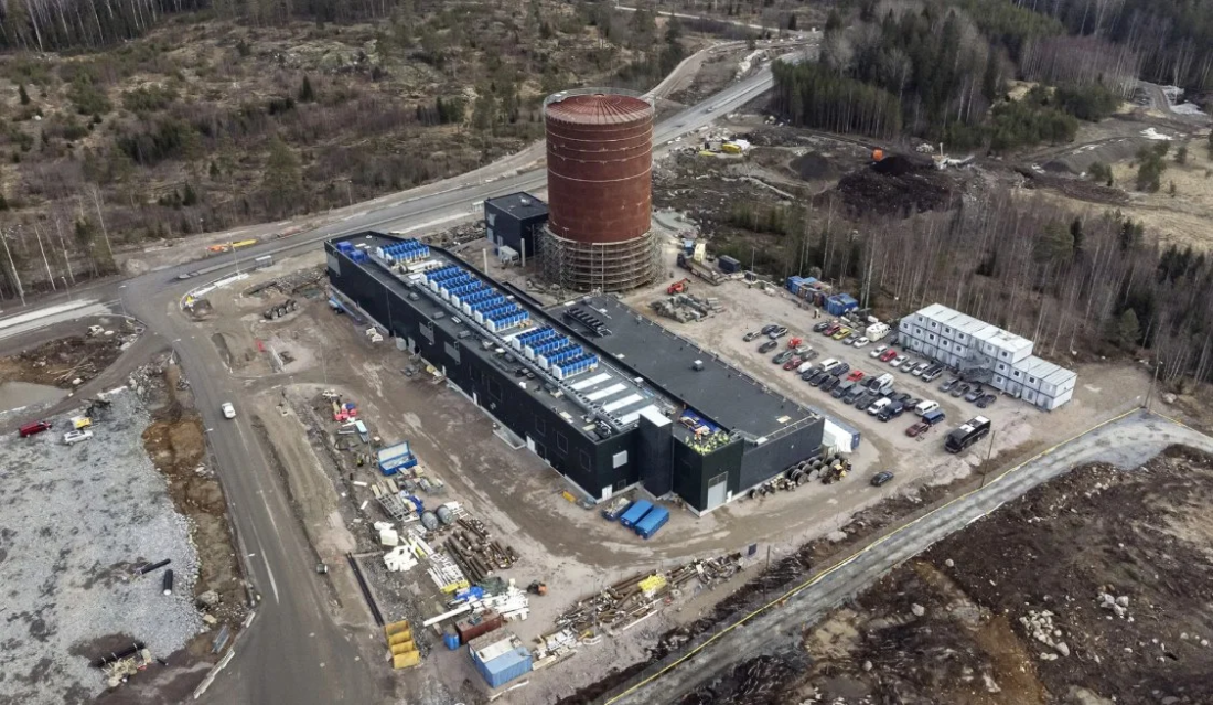 город Мянтсяля на юге Финляндии