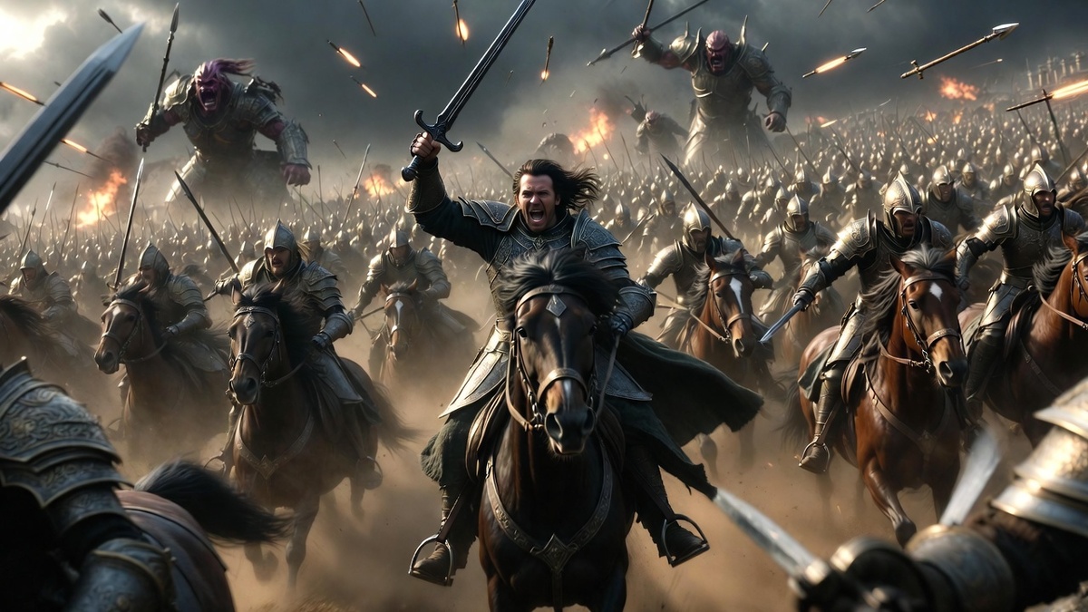 «Оружие! Оружие! В бой! В бой! В бой! За рассвет, за родину, за… пиво?»