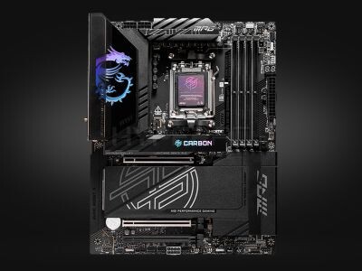    MSI показала MPG X870E CARBON MAX WIFI с 64 МБ BIOS и генератором тактовой частоты