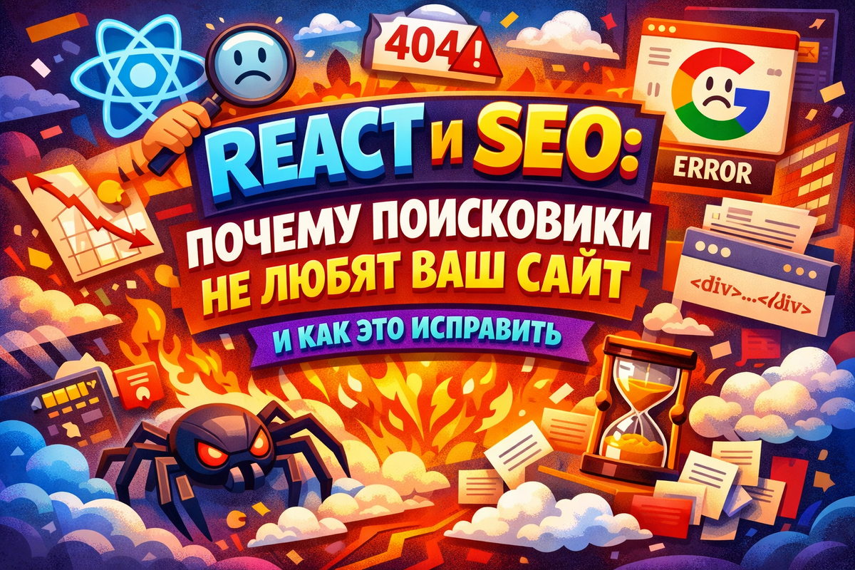 React и SEO: почему поисковики не любят ваш сайт