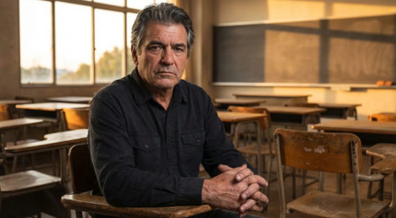 Отец 18 лет ходил на все собрания в школе и молчал. Учителя привыкли. Пока однажды не заговорил — и класс встал