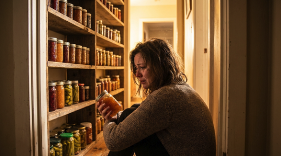 Дочь 15 лет думала, что отец не умеет готовить. Потом нашла в кладовке 200 банок варенья с датами и её именем