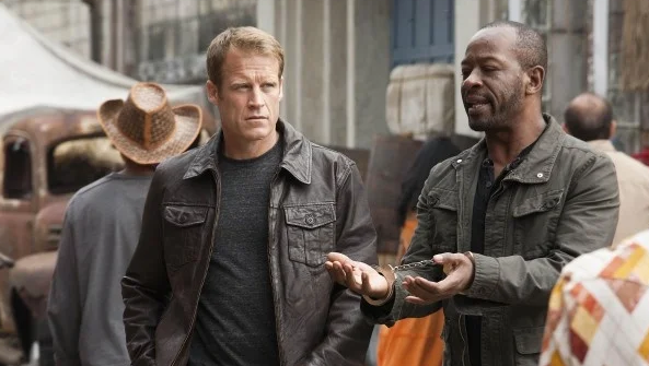 Фрагмент из сериала "Живая мишень"