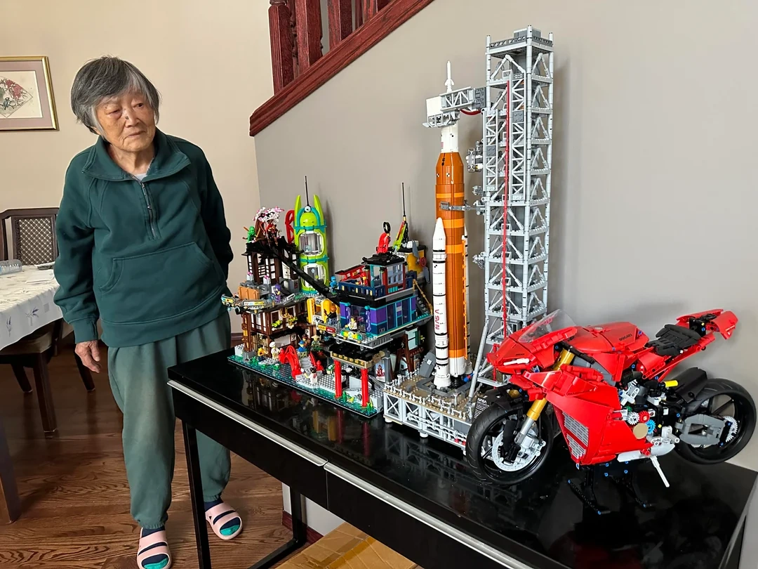    Пенсионерка фанатка LEGO