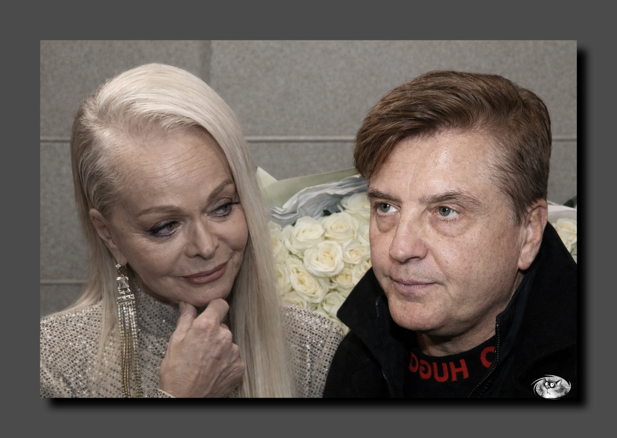 Лариса Долина и Сергей Пудовкин. Коллаж автора