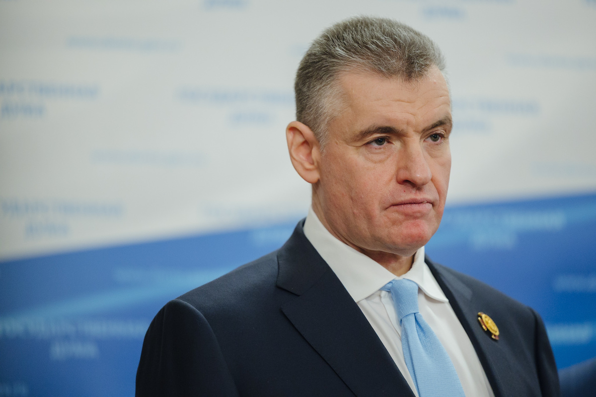 Председатель ЛДПР Леонид Слуцкий