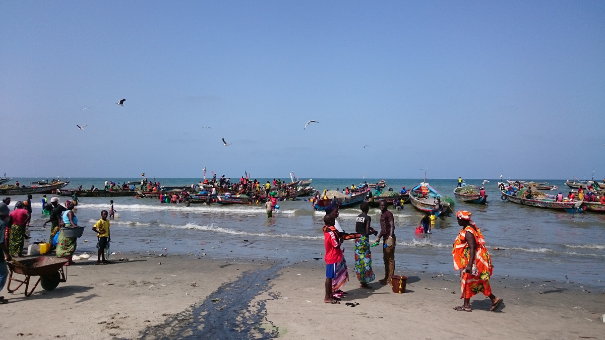 Встреча рыбаков