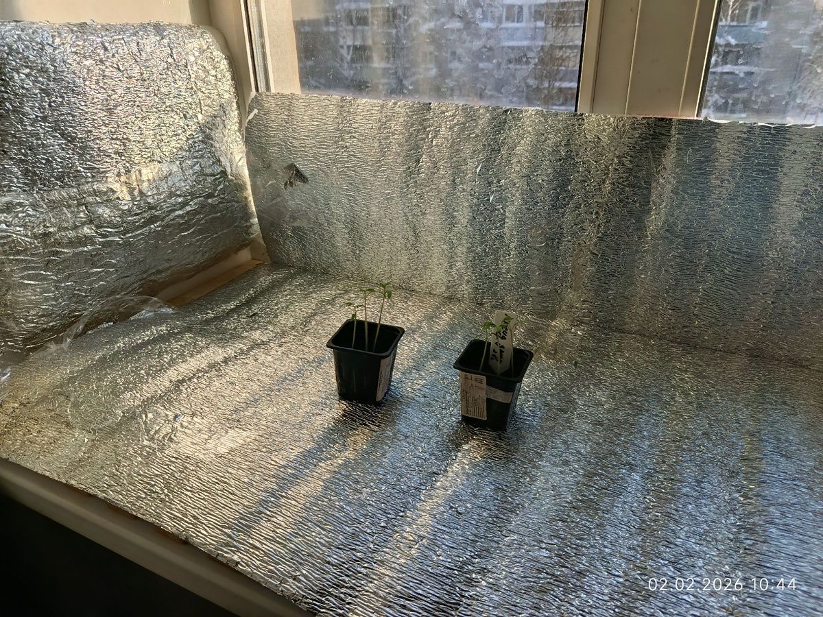 Под утеплителем - коврики