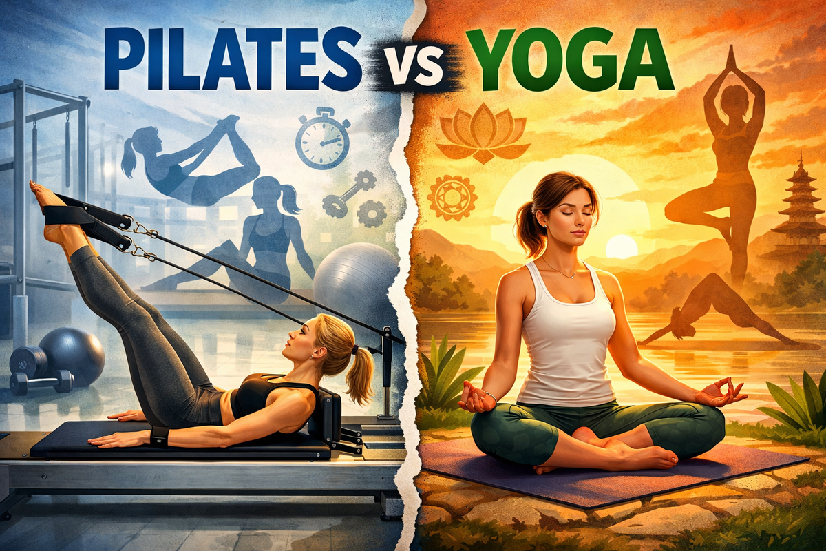 Пилатес vs Йога