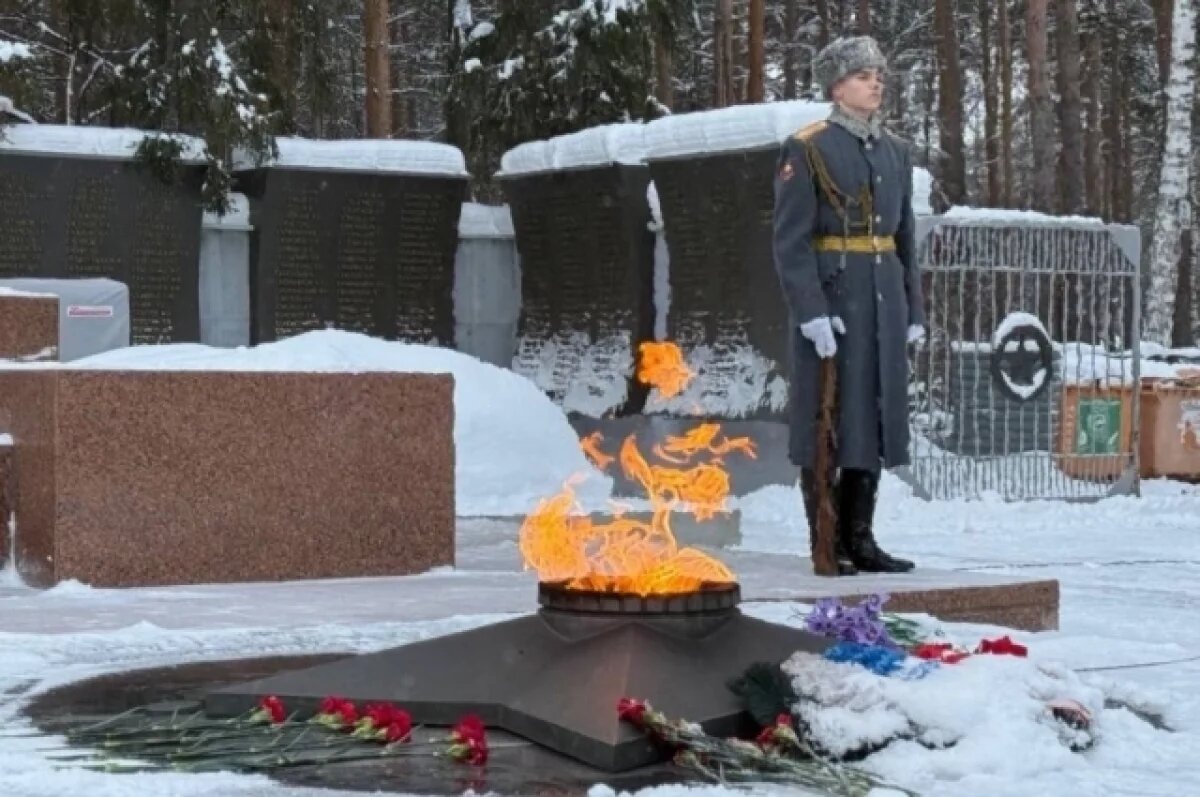    На Урале почтили память павших участников Сталинградской битвы