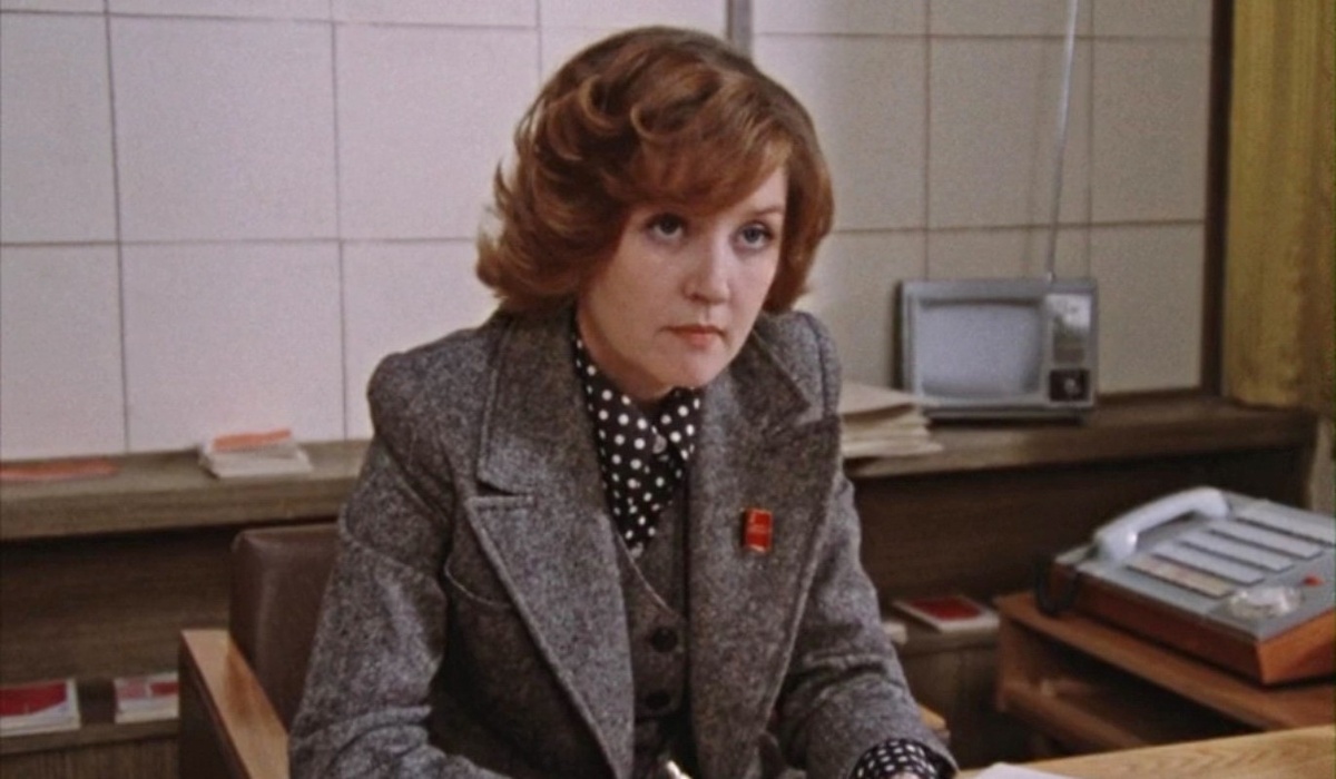    Вера Алентова. Фото: кадр из фильма "Москва слезам не верит"