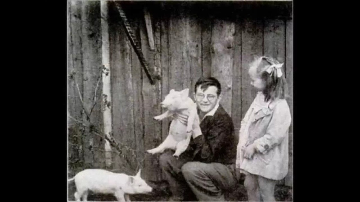 Дмитрий Шостакович с дочерью, фотография из открытых источников Яндекса