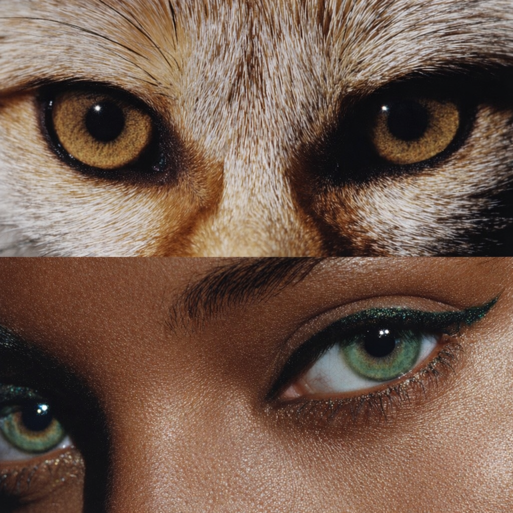 Лисий взгляд выглядит игриво и притягательно