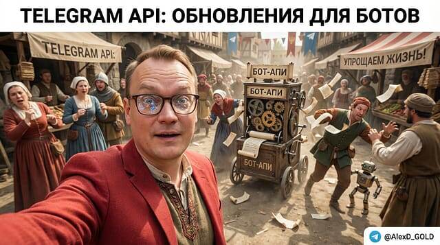    Обновления в Telegram API делают работу с Bot API проще и удобнее. Алексей Доронин