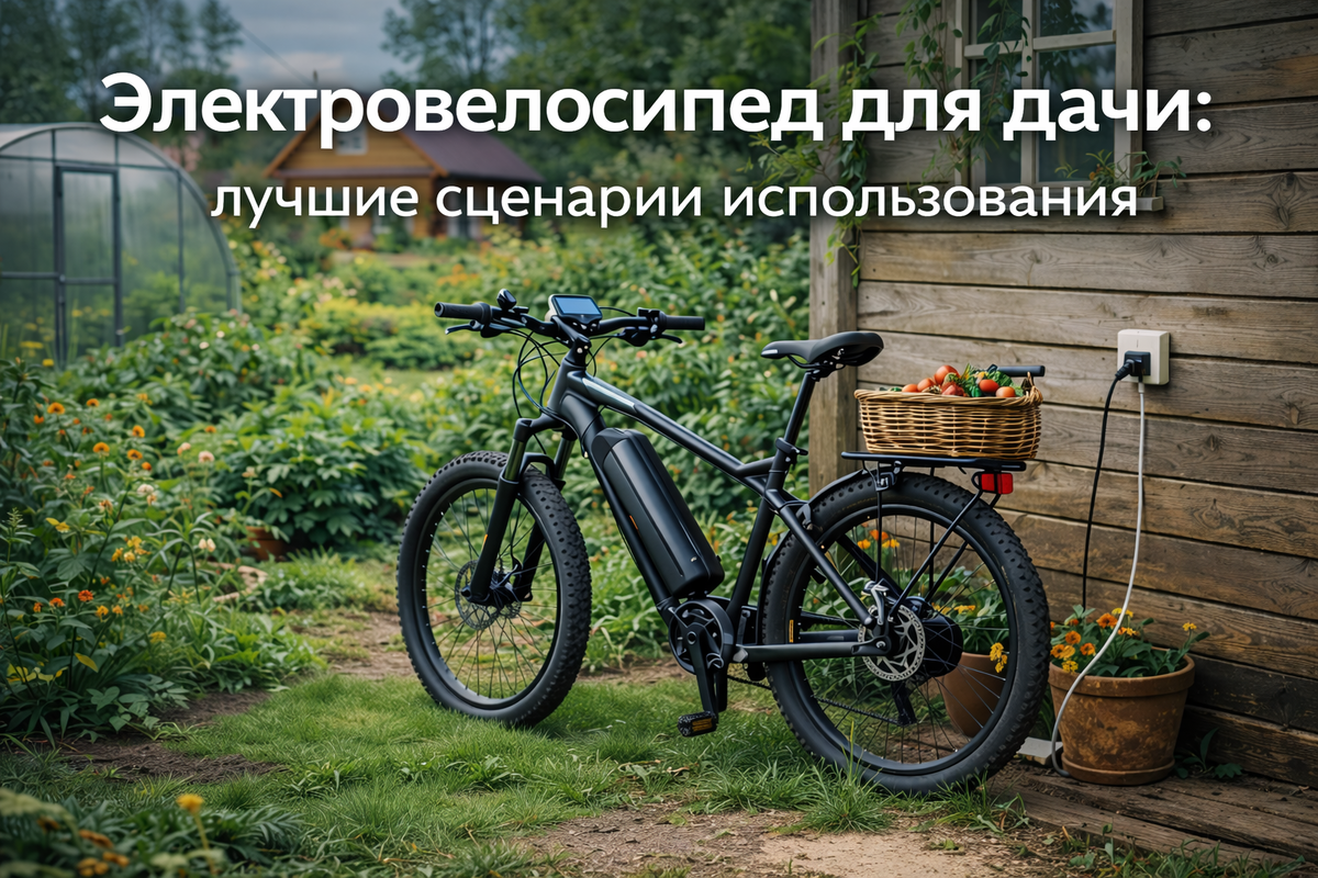 На дачу – с ветерком. И без усталости.