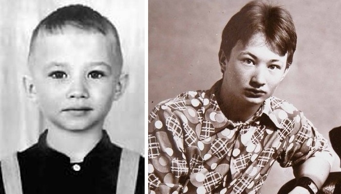 Юрий Гальцев в детстве и молодости