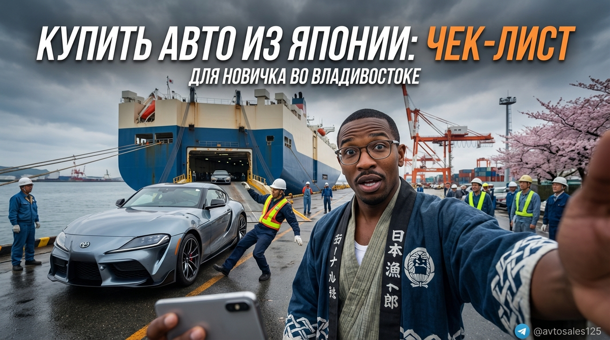    Чек-лист по покупке японского автомобиля во Владивостоке для начинающих Авто Сейлс