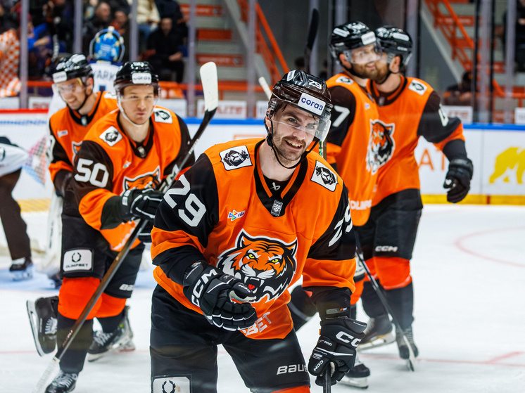     Так себе начали, так себе закончили, но все равно выиграли: «Амур» в Хабаровске во второй раз обыграл «Барыс». Фото: ХК "Амур"