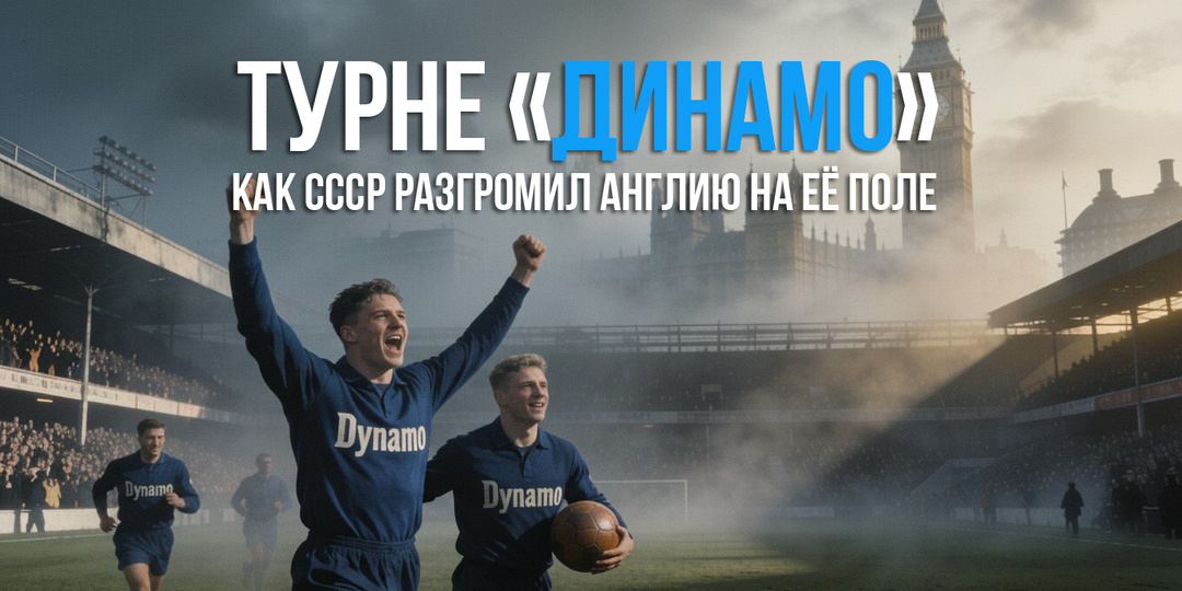 Как СССР разгромил Англию на её поле: турне "Динамо" 1945 года