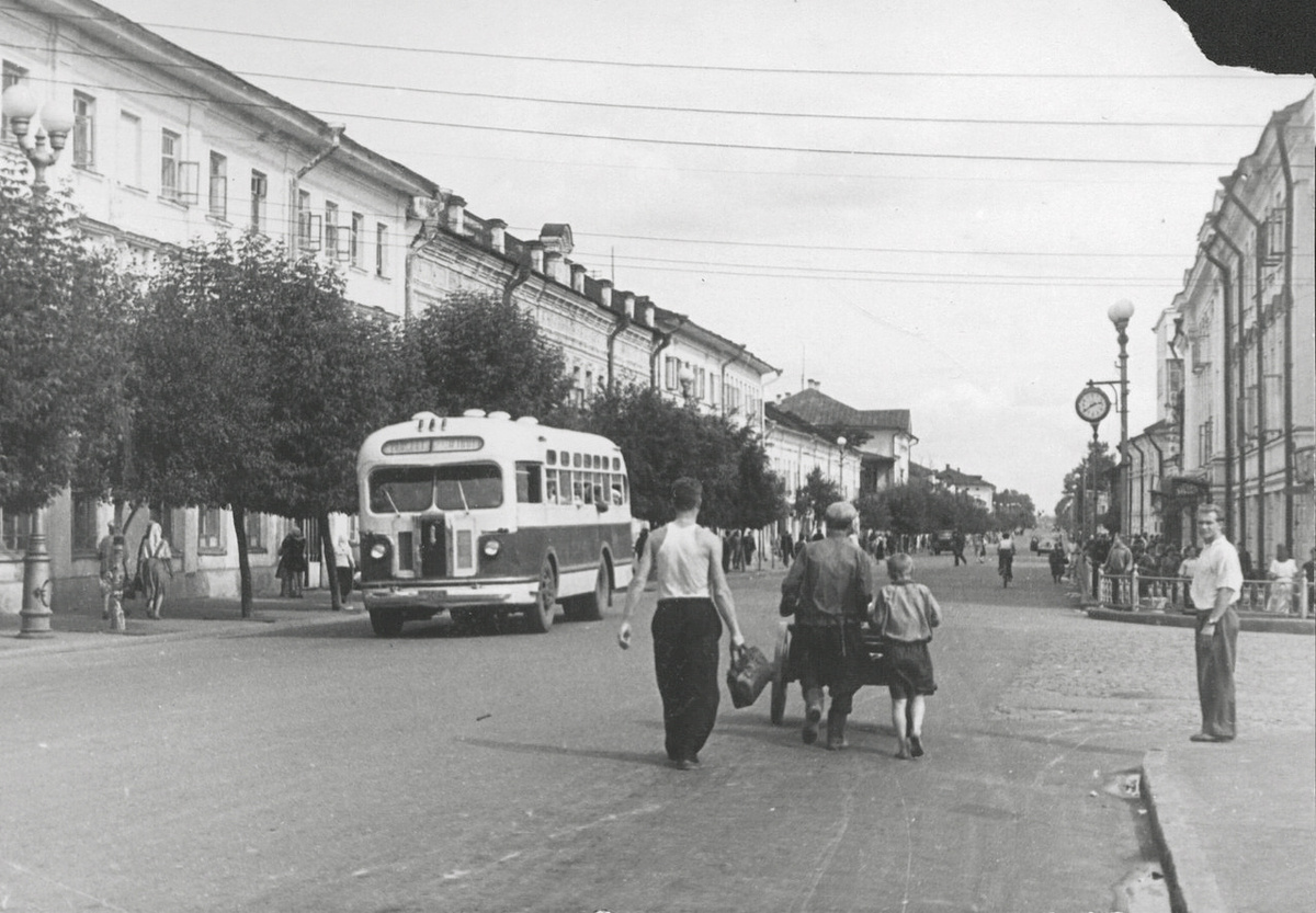 Советская улица в Костроме.