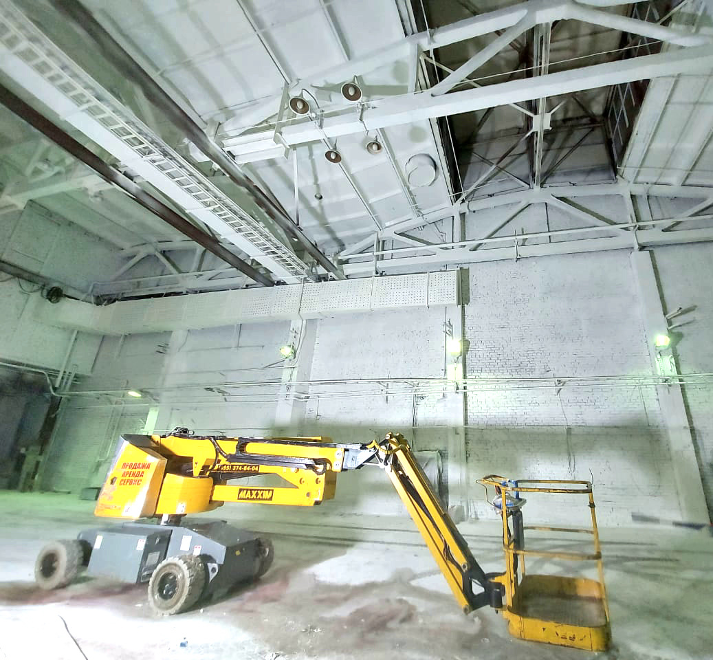 Процесс работы и подготовительные работы