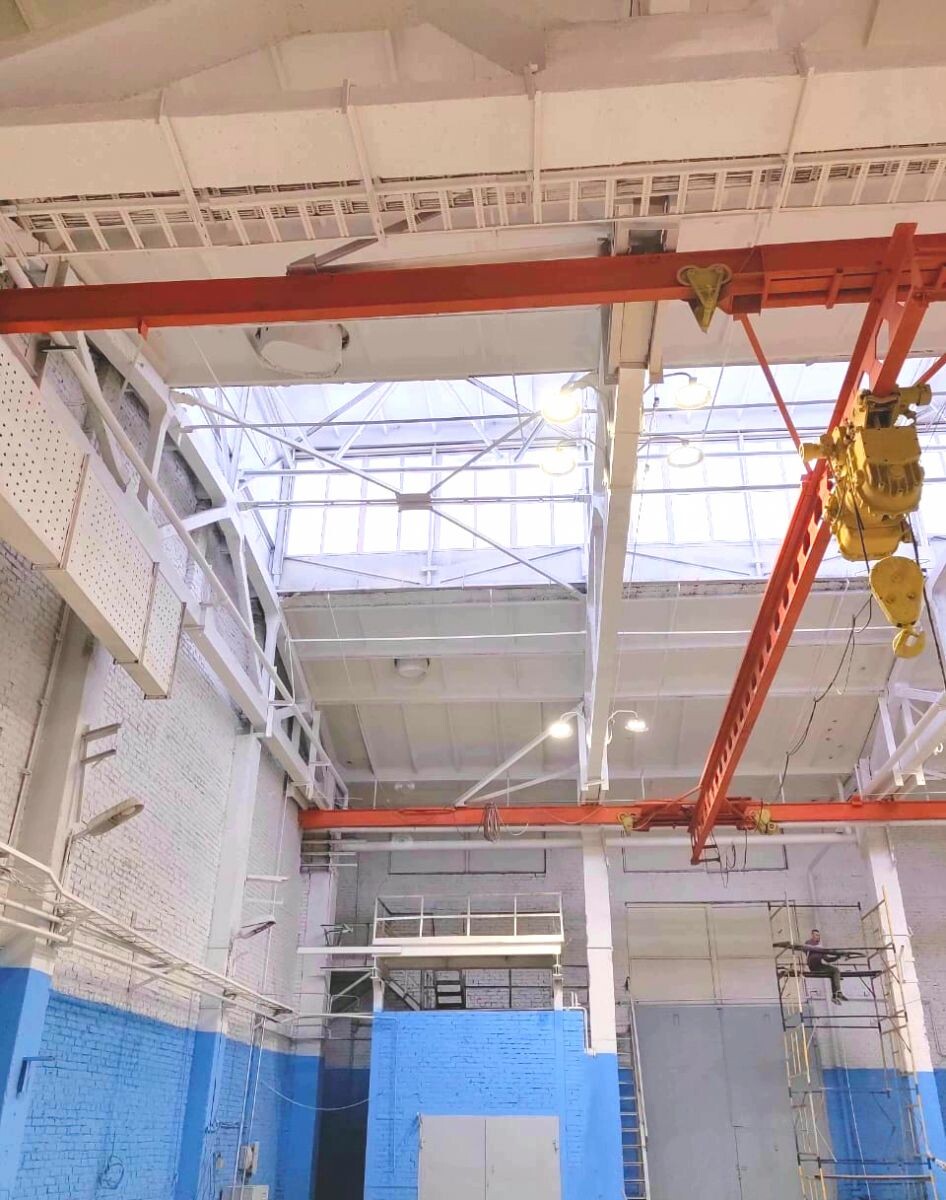 Реализация покраски производственного цеха под ключ