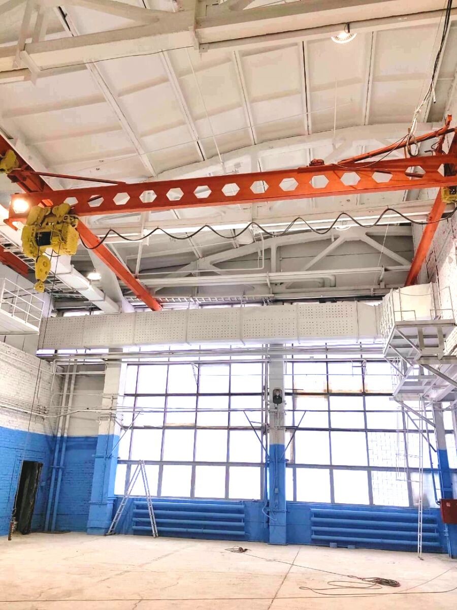 Реализация покраски производственного цеха под ключ