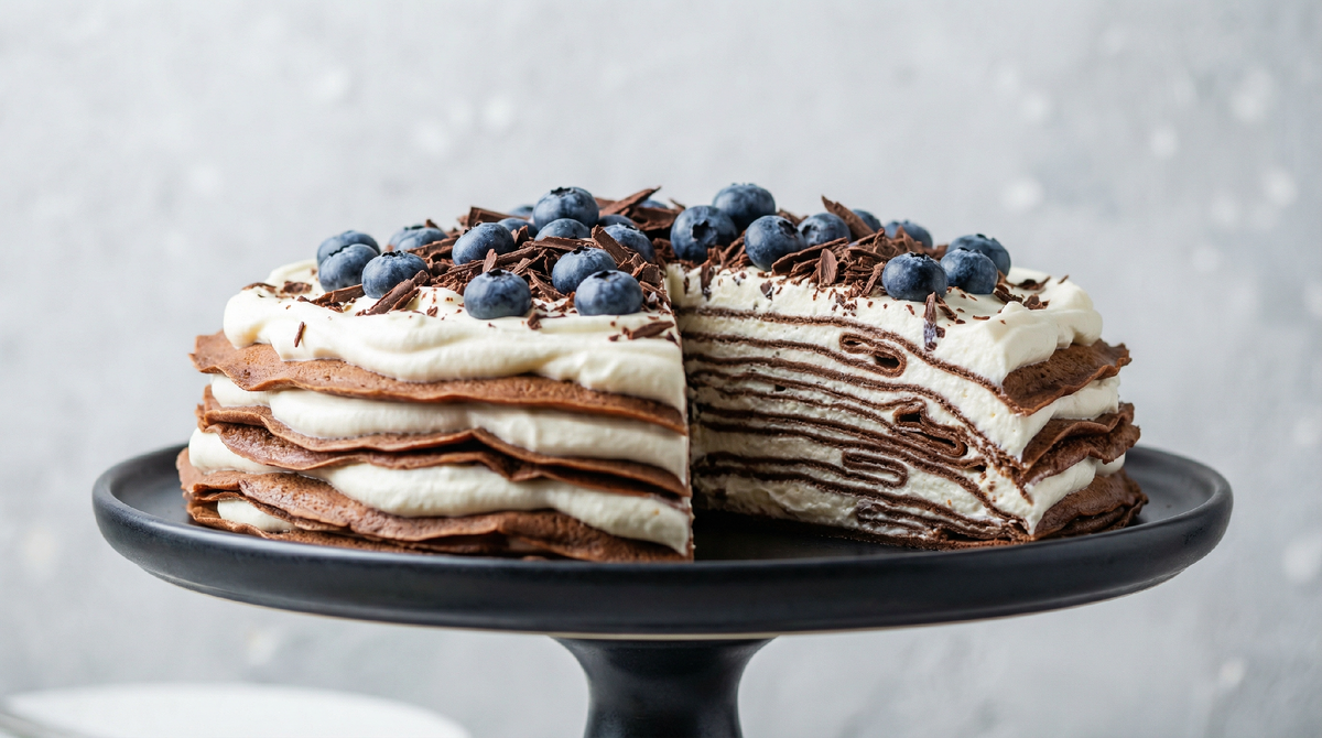 Блинный торт «Шоколадное облако»