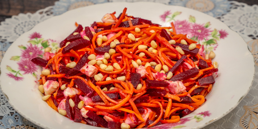 Быстрый и вкусный ПП-салат из 3-х ингредиентов. Плюс вариант закуски ресторанного уровня.