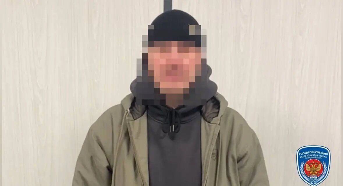    Фото: скриншот видео пресс-службы ГАИ по Петербургу и Ленобласти