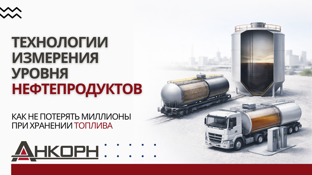Как точно измерить уровень топлива?
Изучаем, как не потерять миллионы при хранении нефтепродуктов
