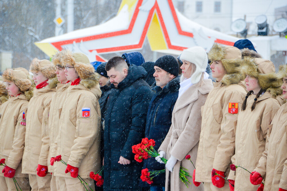 В Твери прошли мероприятия в честь 83-й годовщины победы в Сталинградской битве