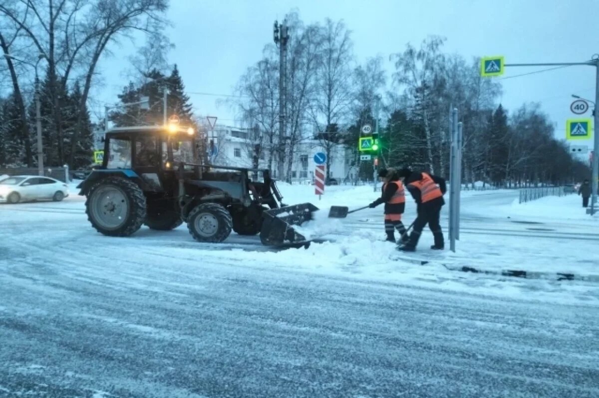    Рекордное количество снега вывезли из Новосибирска зимой 2025-2026