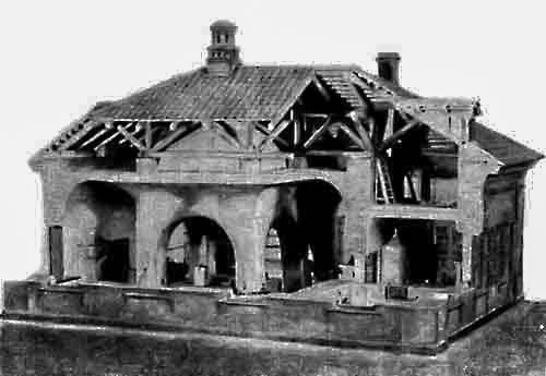 Макет химической лаборатории Михаила Ломоносова (фото из открытых источников)