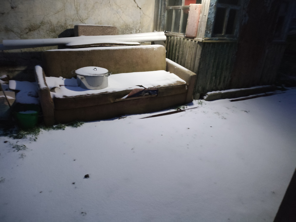 Припорошило чуть серьезнее...